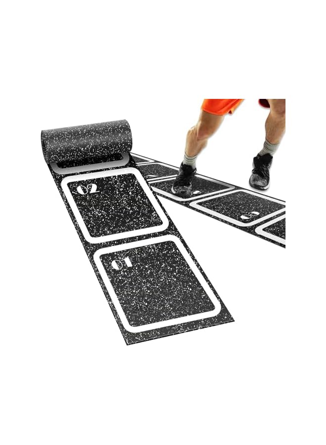 PROMASS سلم مرونة مطاطي 450 سم غير قابل للانزلاق لتدريب السرعة والمرونة لكرة القدم - Image 2