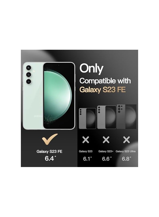 جي تيك حافظة JETech لهاتف Samsung Galaxy S23 FE مقاس 6.4 بوصة، متوافقة مع ملحقات MagSafe، غطاء مغناطيسي للهاتف قوي التحمل بطبقة مزدوجة ومقاوم للصدمات (أخضر نعناعي) - Image 4