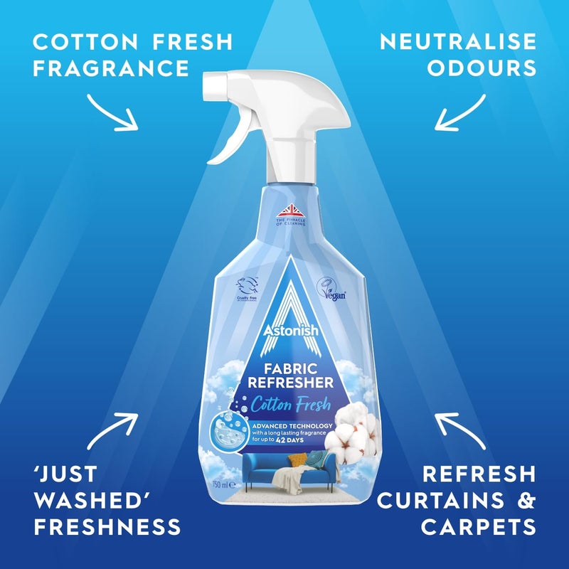 Astonish fabric freshener and odor eliminator - 750 ml - Image 3