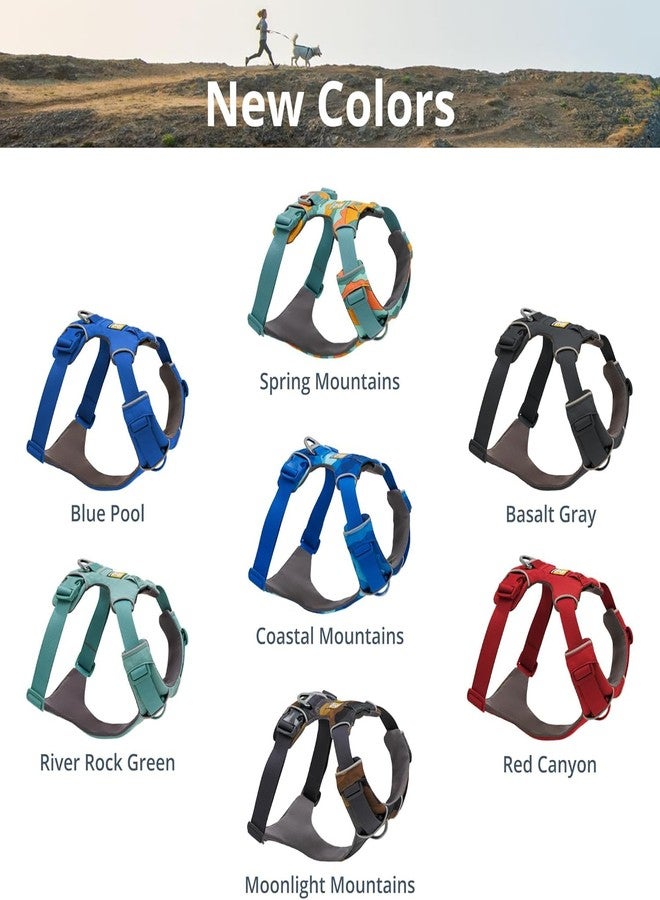 Ruffwear, Front Range Dog Harness, Reflective and Padded Harness for Training and Everyday, Twilight Gray, XX-Small - Image 5