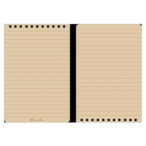 Rite in the Rain Weatherproof Top Spiral Notebook, 4" x 6", Tan Cover, Universal Pattern (No. 946T) - Image 2