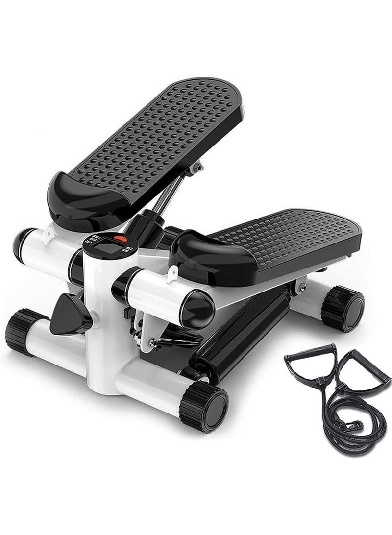 جهاز مشي صغير قابل للتعديل في الارتفاع مع شريط مقاومة وشاشة LCD  جهاز مشي هوائي جهاز مشي - Image 1