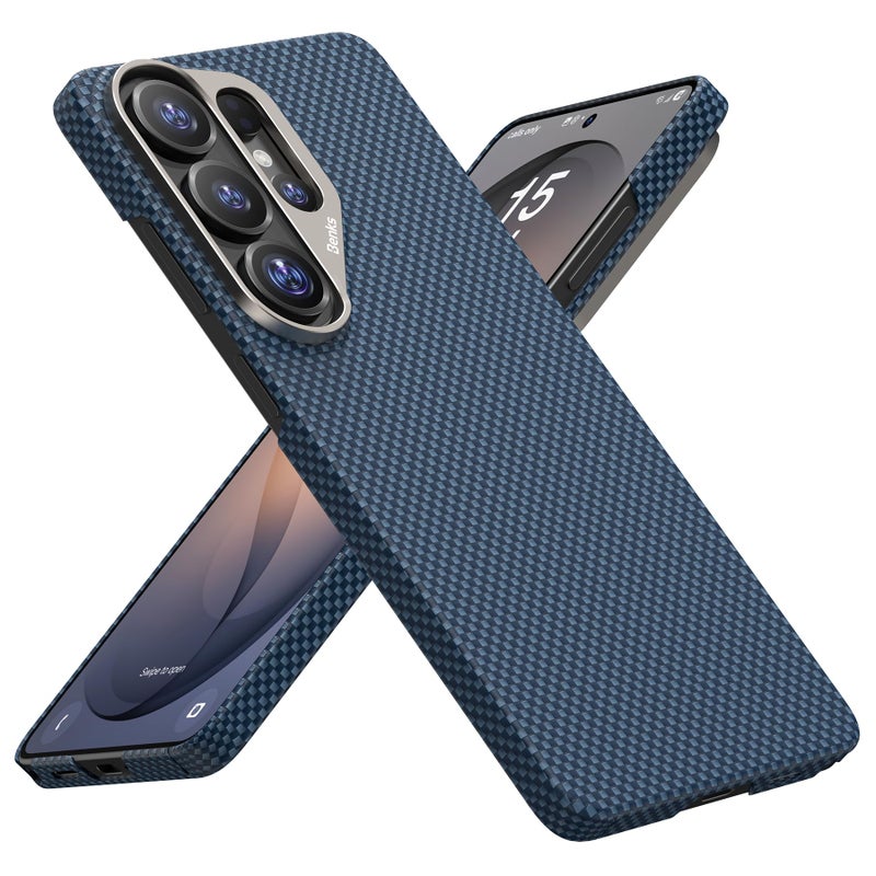 BENKS S26 Ultra Case, ArmorTint Case for Samsung Galaxy S26 Ultra Compatible with MagSafe, Ultra Slim & Lightweight Minimalist Case Built with Dupont Kevlar 1000D Fiber, Aluminum Camera Protection - Image 1