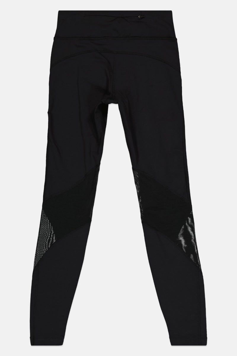 Nike سراويل جري ضيقة للنساء، سوداء - Image 3