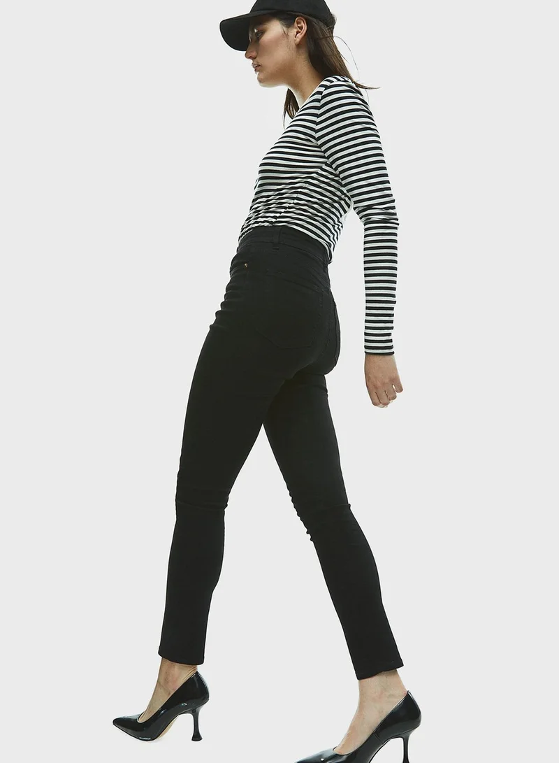 H&M High Waist Jeans