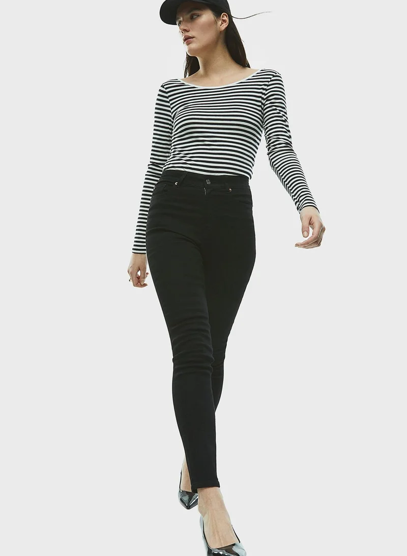 H&M High Waist Jeans