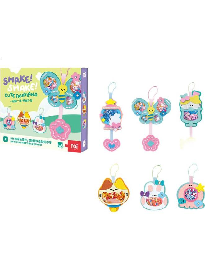 Toi Felt Rattle Diy Craft Kit, Diy Hanging Ornament, Children'S Toy, Birthday Gift, Mengqu Leyuan - Image 1