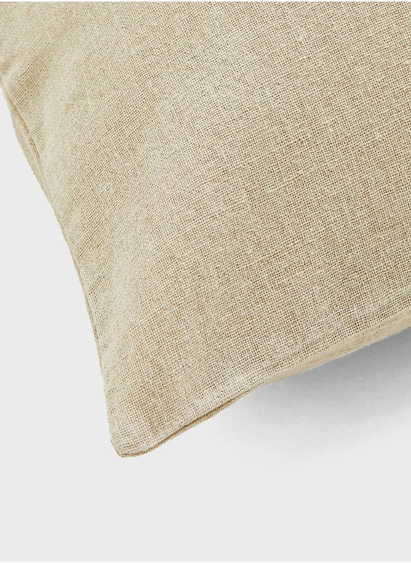 اتش اند ام Linen-Blend Cushion Cover