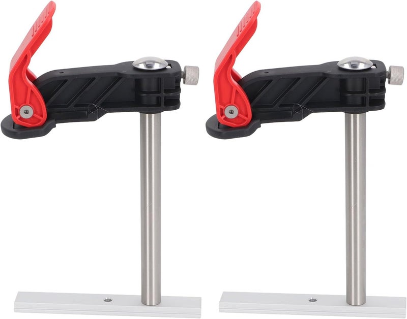2Pcs Stainless Steel Hold Down Clamp with Quick Fix Release, Bench Dog Clamp for Secure Woodworking, Non Slip and Durable - Image 2