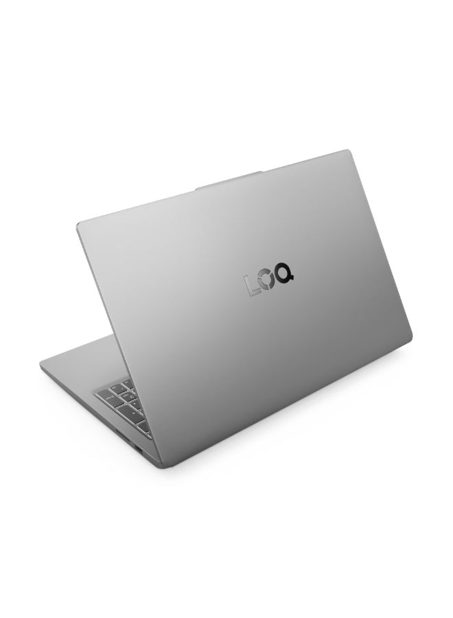 Lenovo LOQ  83LK00C9US Laptop, 15.6" FHD IPS Display, Intel Core i5-12450HX, 8 GB RAM, 512 GB SSD, NVIDIA RTX 4050 6GB, Win11 Home English Luna Grey - Image 4