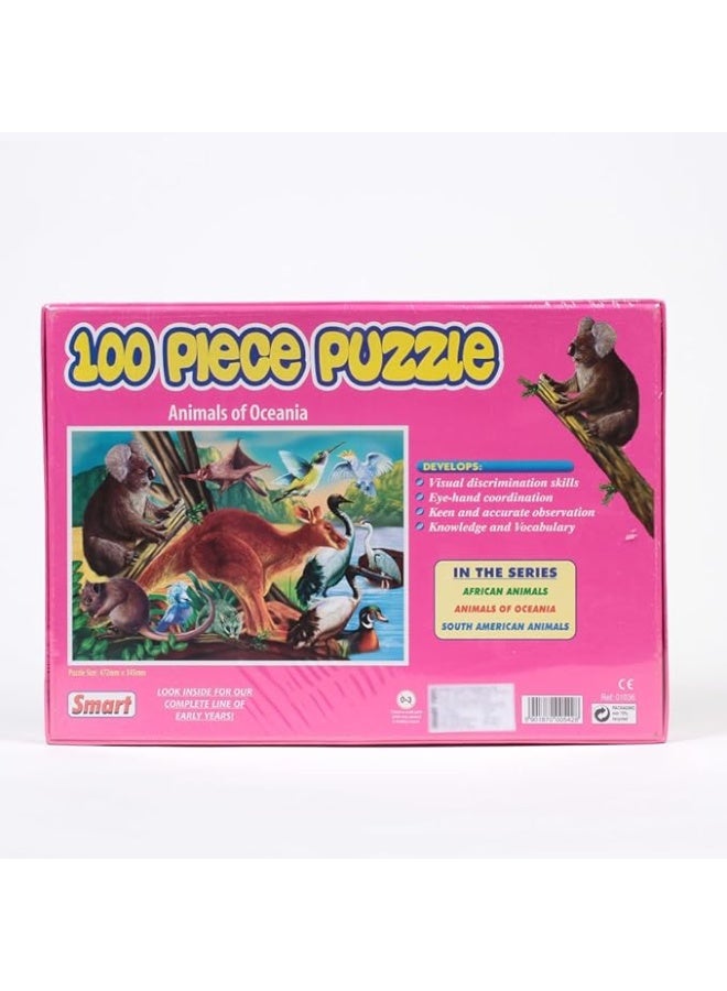 Smart 100 piece puzzle animals of Oceania - Image 2
