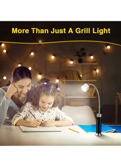 CMGTYYD CMGTYYD Barbecue Grill Light, Magnetic 360 Degree Adjustable BBQ Light Set Outdoor Grill Lights BBQ Accessories, Super-Bright for Night Outdoor Cooking, Water and Heat Resistant, Not Included Battery (2 Pack)  - Image 4