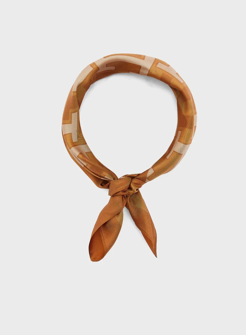TOMMY HILFIGER Iconic Monogram Scarf