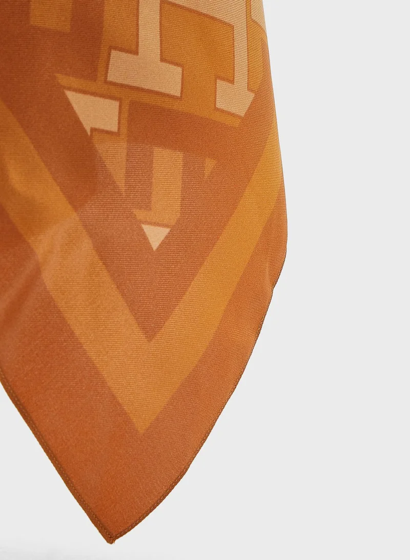 TOMMY HILFIGER Iconic Monogram Scarf