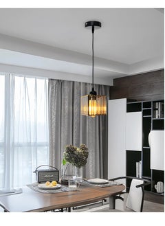 Best Power Modern Single Pendant Light 1023-1 Stylish E27 Adjustable Length Pendant Light for Living Room and Dining Area  - Image 2
