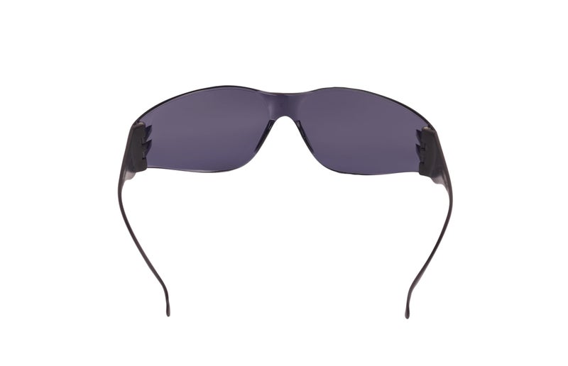 Karam ES001 Safety Goggles with Smoked Lens | Safety Glasses for Multipurpose Use for Pollution, Dust, Riding & Construction Work | Scratch & Impact Resistant - Image 4
