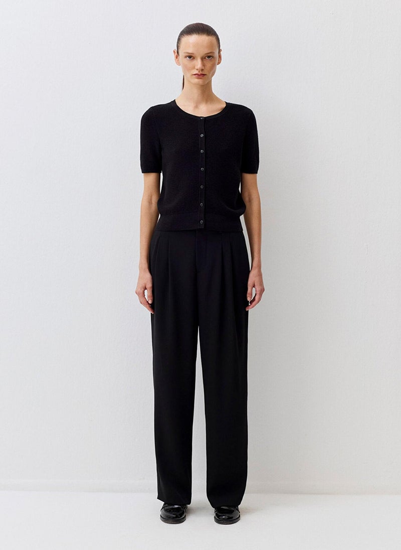 MAVI Short Sleeved Black Cardigan - Image 3
