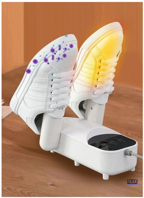 Electric Shoe Dryer Machine – Smart Constant Heat, Fast Dryer, Odor Deodorizer, Dehumidifier, 220V Heater for Shoe Protection, Quick Drying, and Freshness