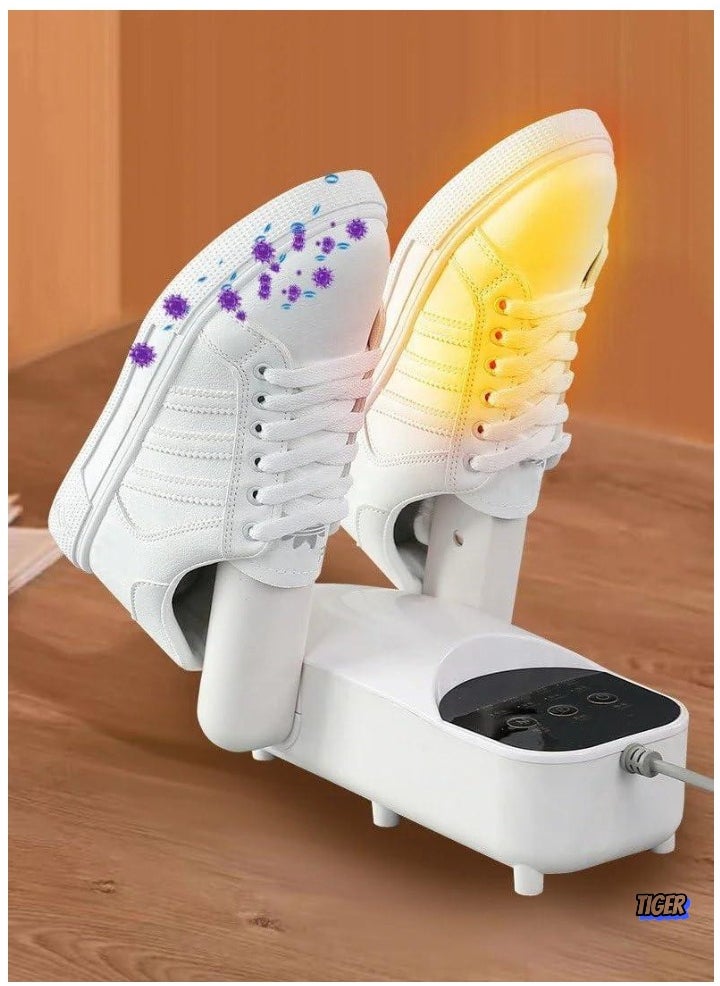 TIGER - Electric Shoe Dryer Machine – Smart Constant Heat, Fast Dryer, Odor Deodorizer, Dehumidifier, 220V Heater for Shoe Protection, Quick Drying, and Freshness - Image 1