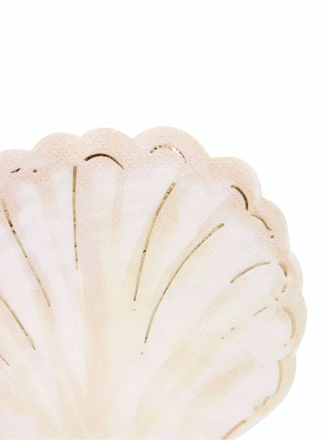 Meri Meri Watercolour Clam Napkins