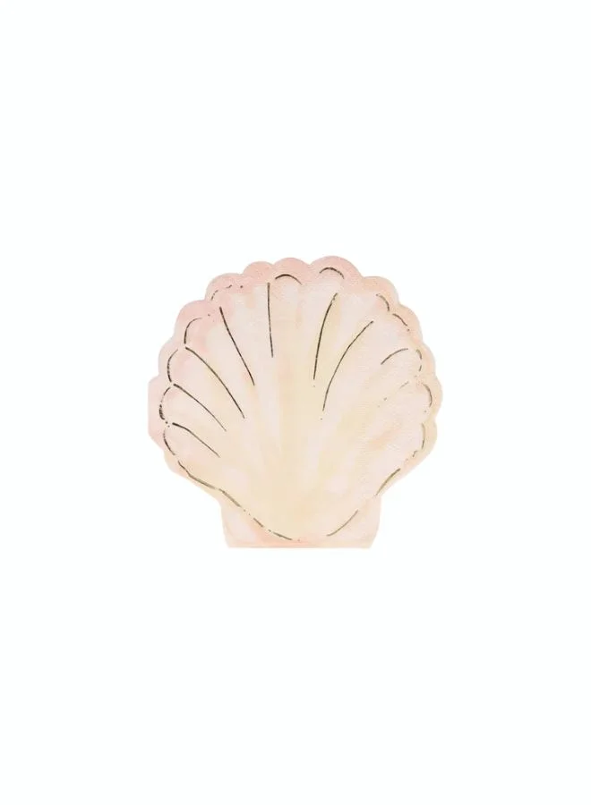 Meri Meri Watercolour Clam Napkins