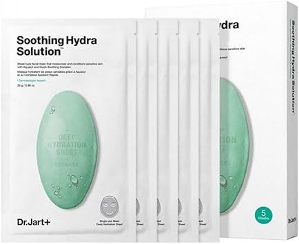 Dr. Jart Dr Jart Soothing Hydra Solution Sheet Mask For Unisex 5 Pc Mask - Image 1