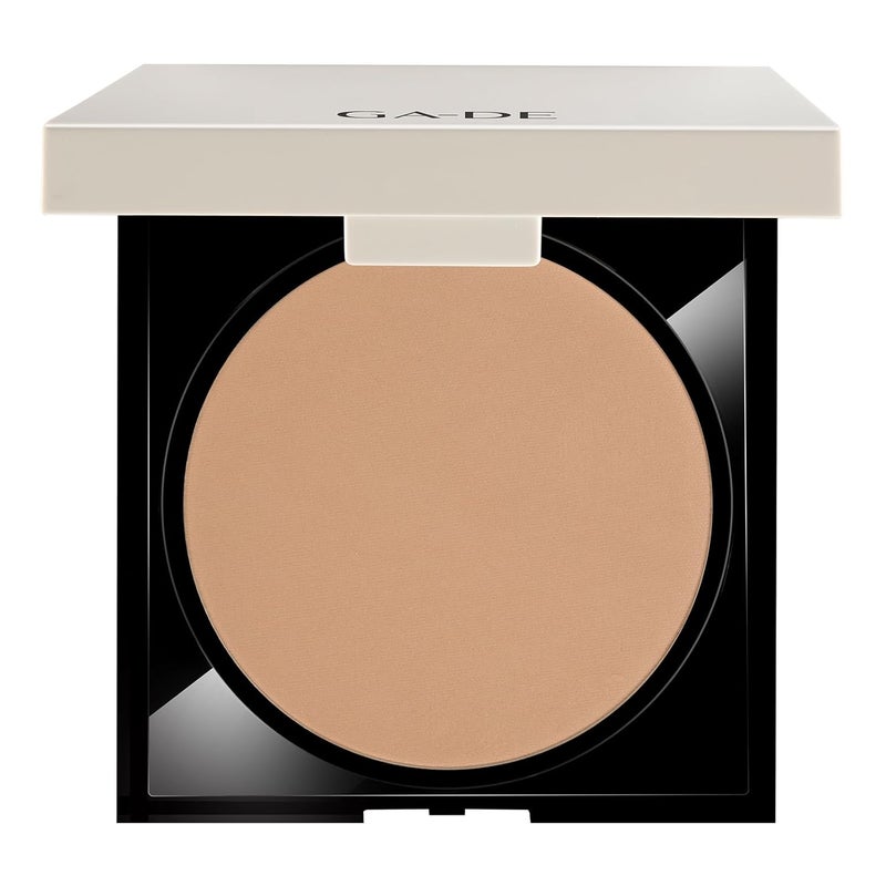 GA-DE GADE Longevity Second Skin Pressed Powder  Face Makeup  Blurs Imperfections and Smooths Fine Lines  508 Deep  039 oz Foundation Powder
