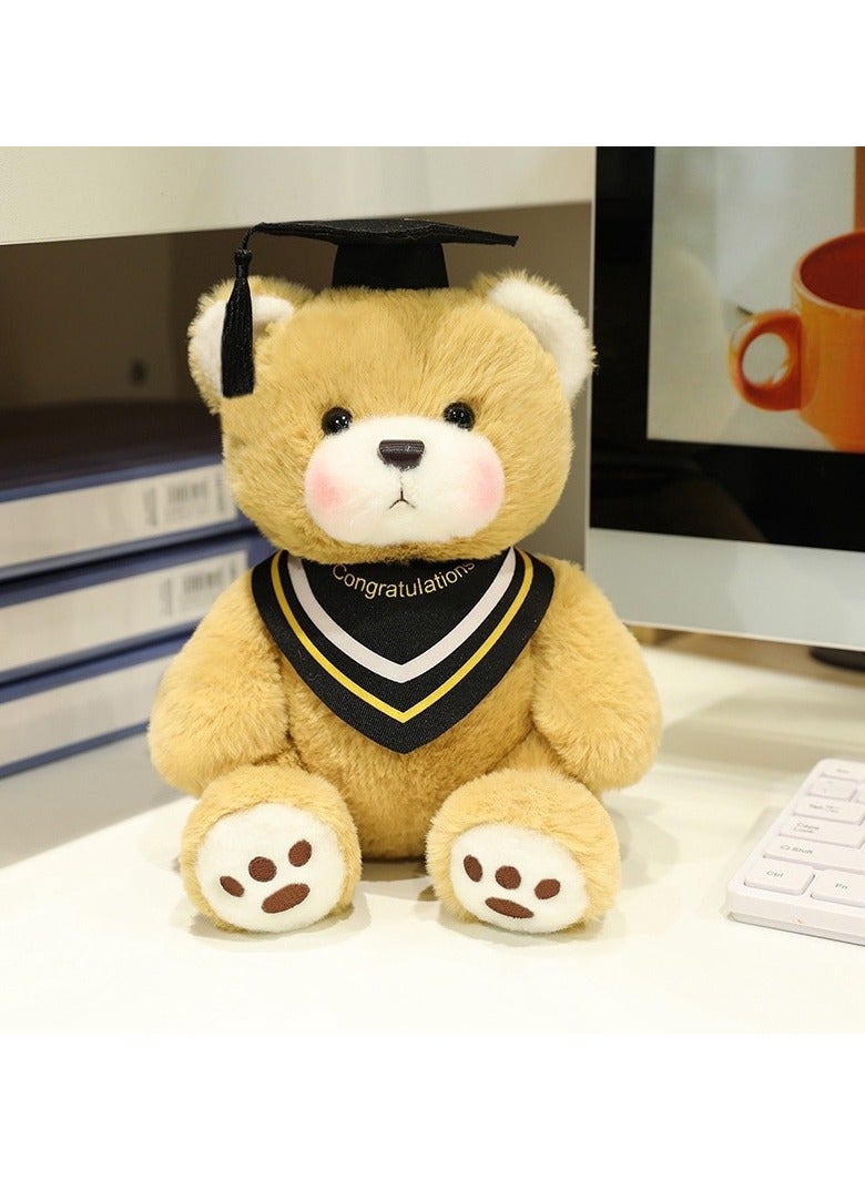 general Dr.Graduation Plush, Giant Plush Doll, Cute Animal PhD Toy, Gift for Kids, Girls, and Boys