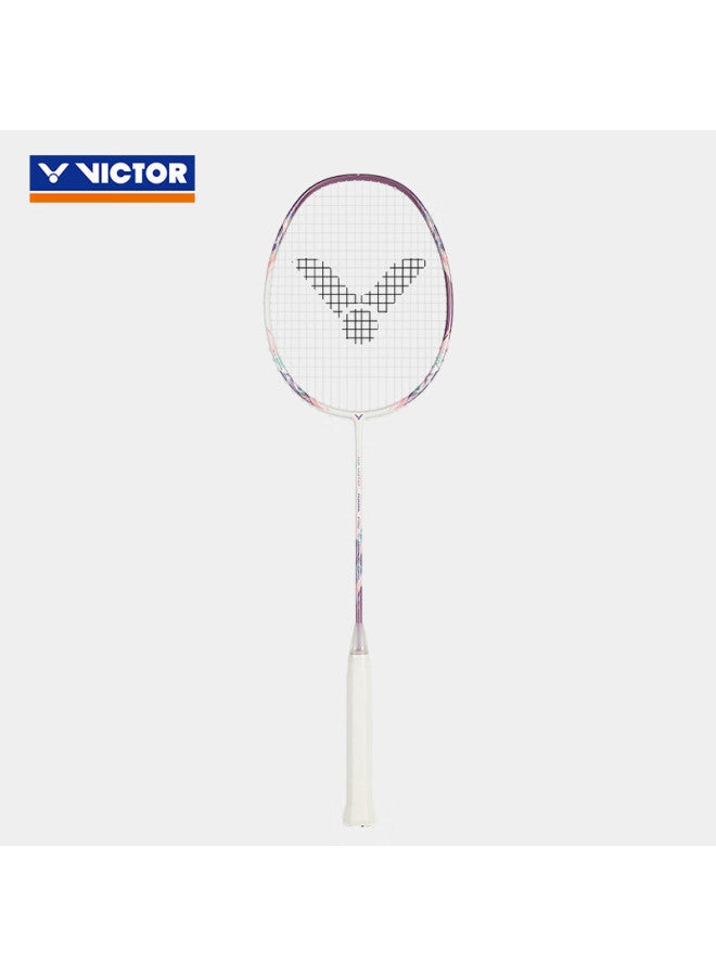 Victor Badminton Racket, Full Carbon Single Racket, Xiaoshun Tk-hawk Pro Xuanzicao 4u, Pre-strung 26 Lbs - Image 1