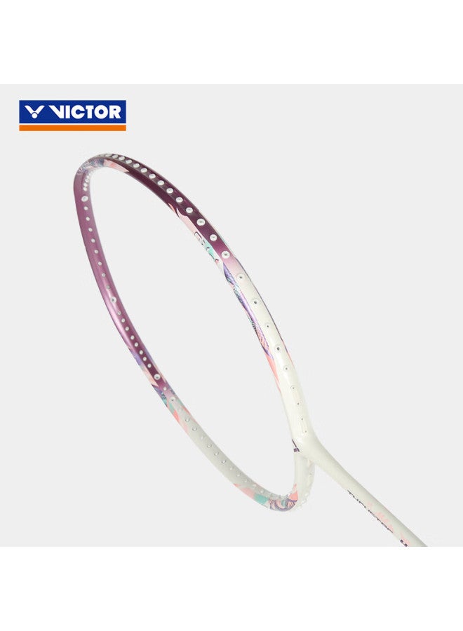 Victor Badminton Racket, Full Carbon Single Racket, Xiaoshun Tk-hawk Pro Xuanzicao 4u, Pre-strung 26 Lbs - Image 2
