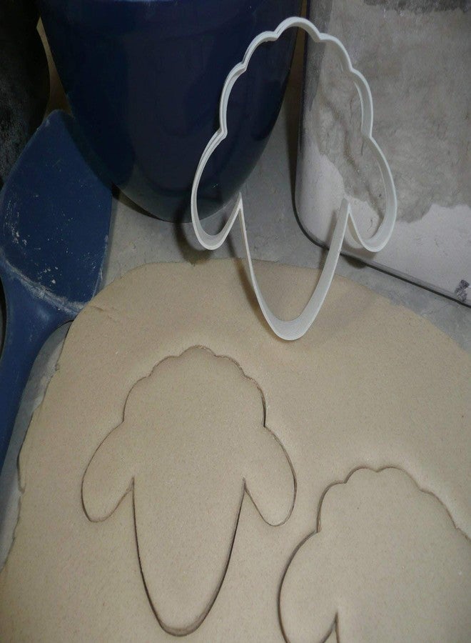 YNGLLC Sheep Head Face Outline Farm Animal Livestock Lamb Cookie Cutter Made in USA - Image 4