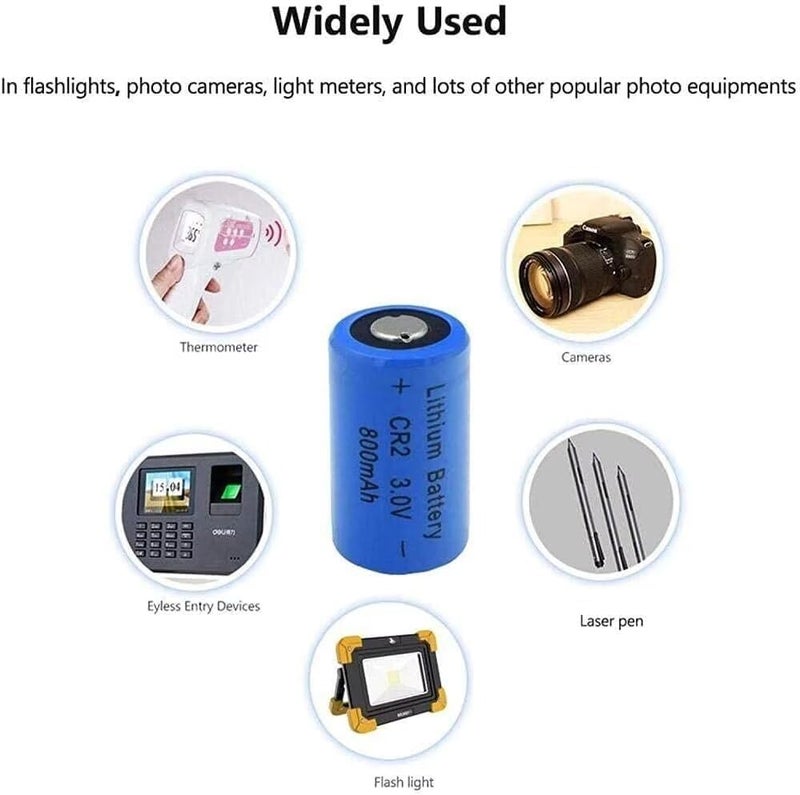 3V 800mAh Cells CR2 Button High Power Batteries CR15H270 CR15266 1PCS - Image 3