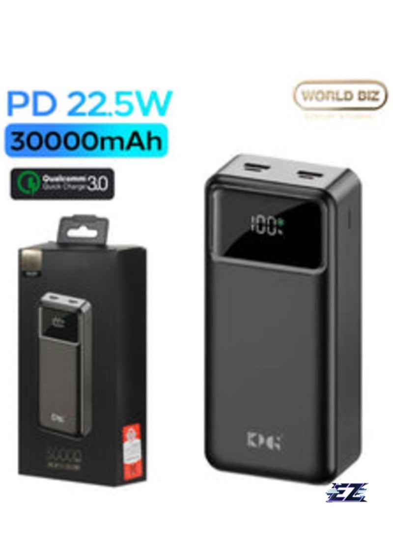 ELTRAZONE "KPg-302 30,000mAh Power Bank – Ultra High Capacity Portable Battery Charger" - Image 1