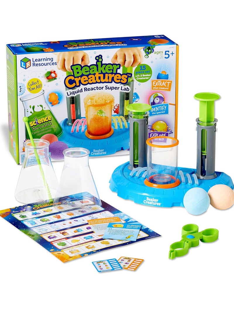 Learning Resources Beaker Creatures Liquid Reactor Super Lab - Image 1