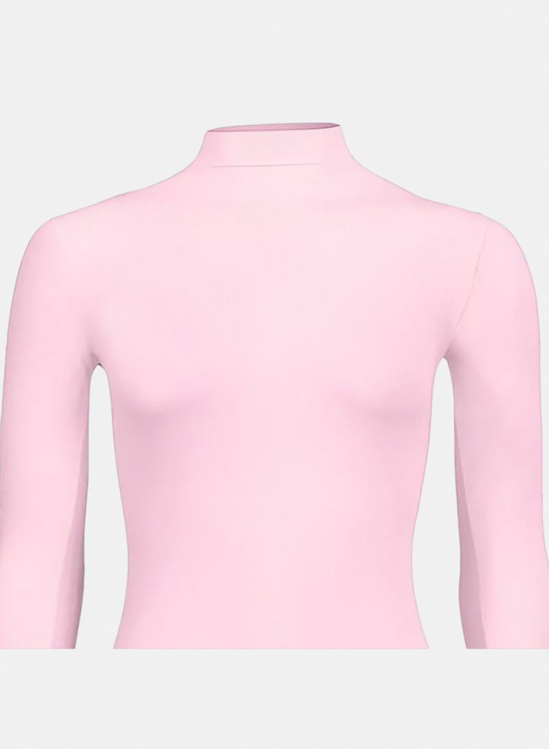 Silvy Lycra Wave High Long Sleeves High Neck Bodysuit Underwear - Image 2