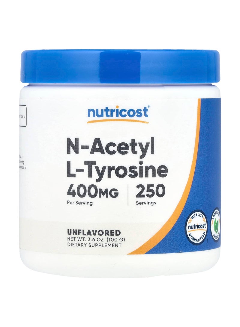 Nutricost N-Acetyl L-Tyrosine, Unflavored, 3.6 oz (100 g)