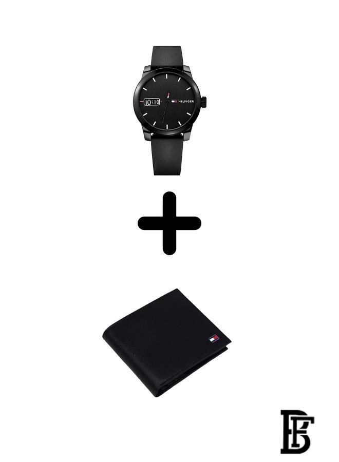 TOMMY HILFIGER Tommy Hilfiger Analog Watch 1791382 + Tommy Wallet  - Image 1