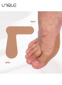 Unique 20 Pairs Big Toe Valgus Orthotics Bunion corrector，for overlapping Toes, Self-Adhesive Toe Brace Big Toe Straighteners, Breathable Toe Corrector Big toe valgus orthotics  - Image 4