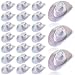 Sotiff 24 Pcs Mini Disco Cowboy Hat Western Cowboy Cowgirl Light up Cute Doll Hat Neon Party Dollhouse DecorSilver - Image 2