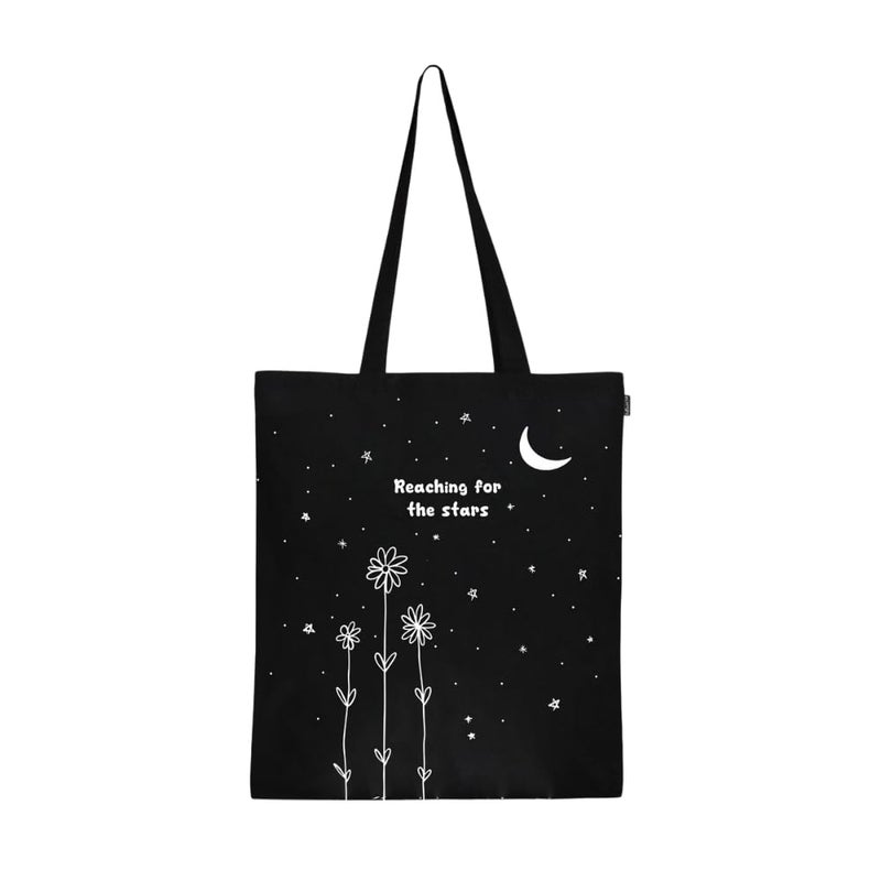 Ecoright Aesthetic Canvas Tote Bag for Women, Reusable Cotton Tote Bag for Grocery, Shopping, Beach & Daily Use - Image 3