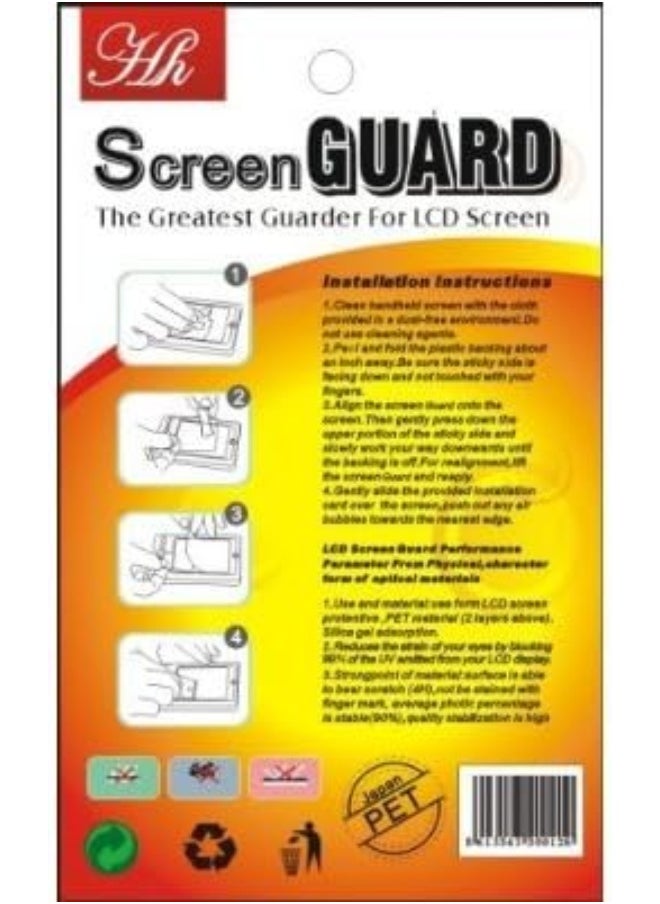 null - PROFESSIONAL Screen Saver for your SAMSUNG SCH-A790 ! Universal size is designed in a dual layer micro laser cut for the clearest protection! - Image 1
