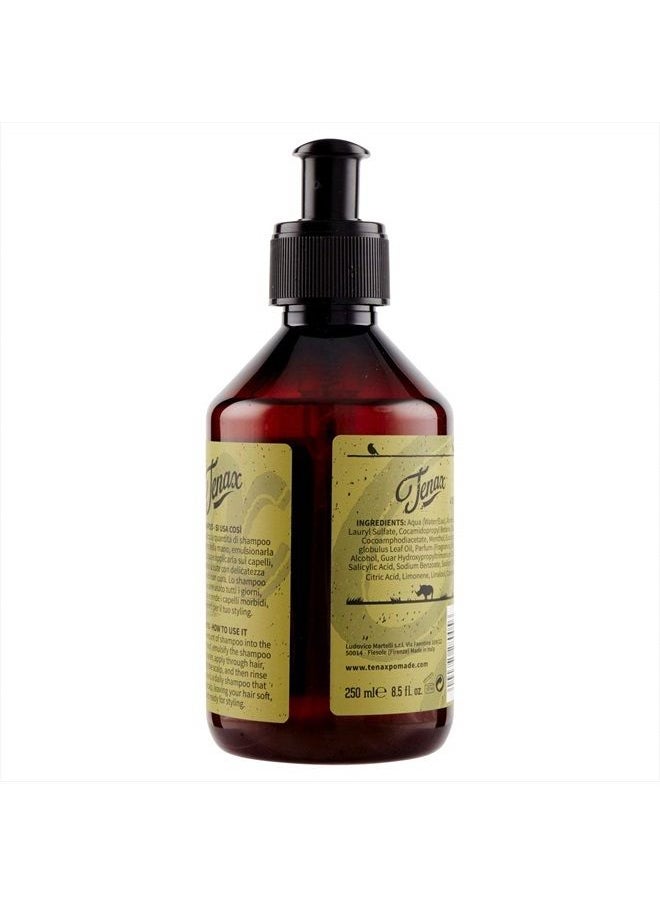 Tenax - Daily Revitalizing and Energizing Shampoo with Menthol and Eucalyptus, 6 oz - Image 1