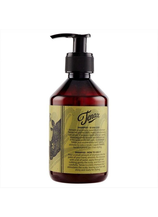 Tenax - Daily Revitalizing and Energizing Shampoo with Menthol and Eucalyptus, 6 oz - Image 1