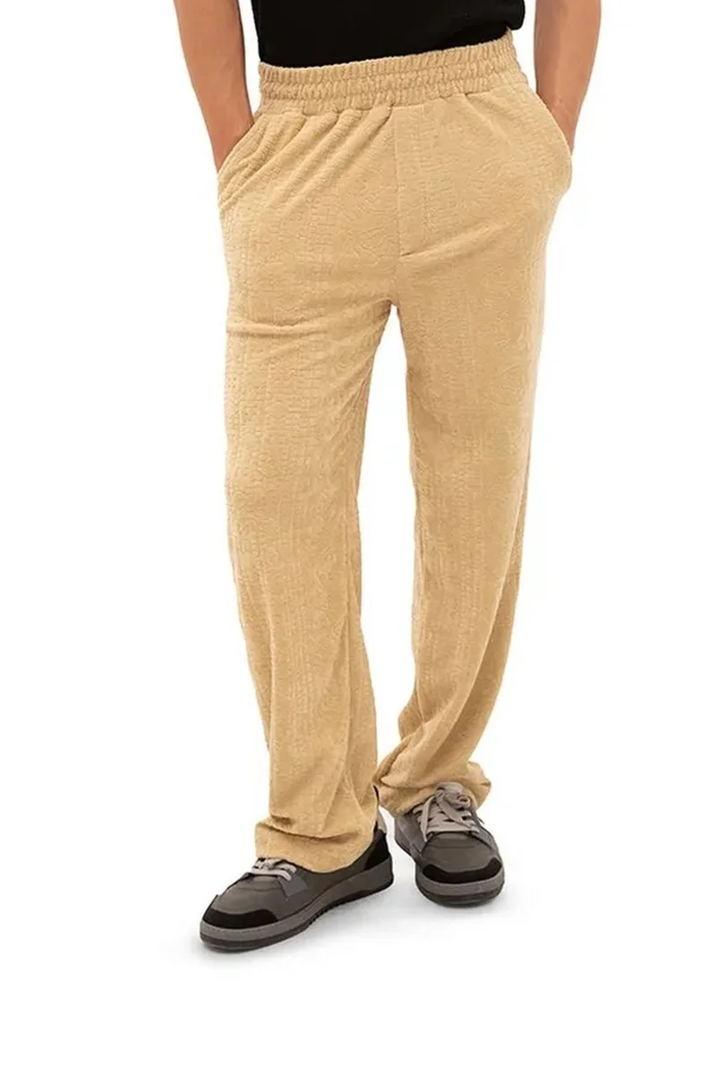 GIESTO Men's straight-leg knit pants