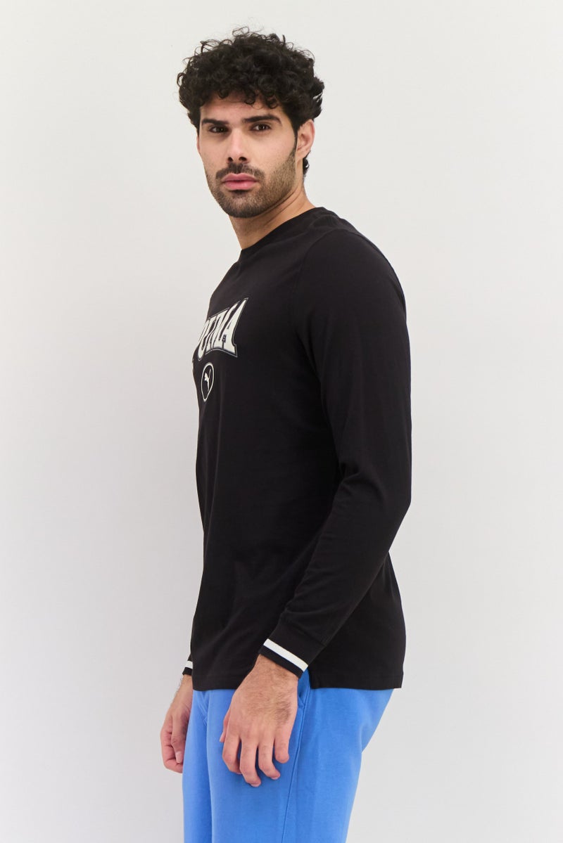 PUMA Men Sportswear Fit Long Sleeves Outdoor T-Shirt, Black - Image 4