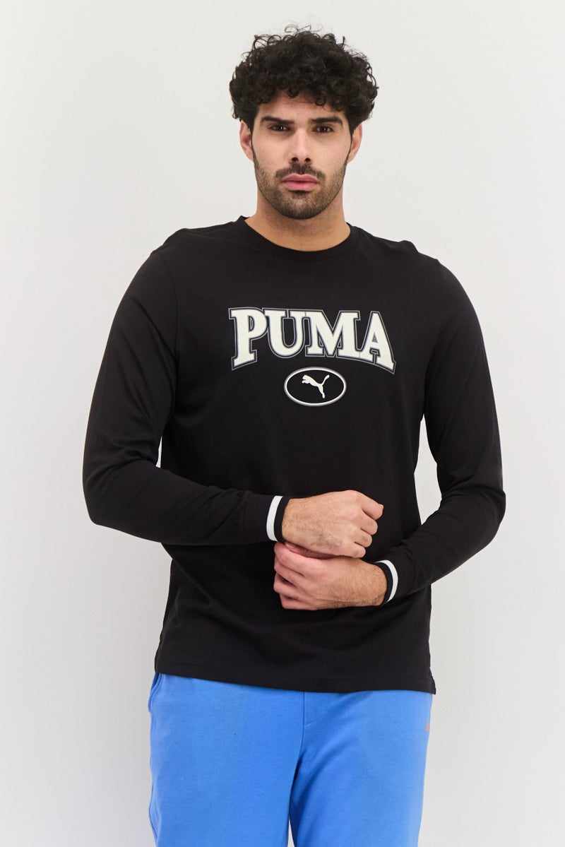 PUMA Men Sportswear Fit Long Sleeves Outdoor T-Shirt, Black - Image 1