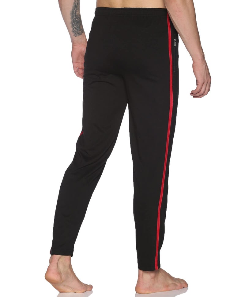Dollar Mens Cotton Track Pants (Pack of 1) Black - Image 2