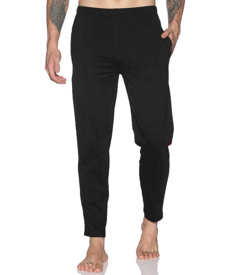 Dollar Mens Cotton Track Pants (Pack of 1) Black - Image 1