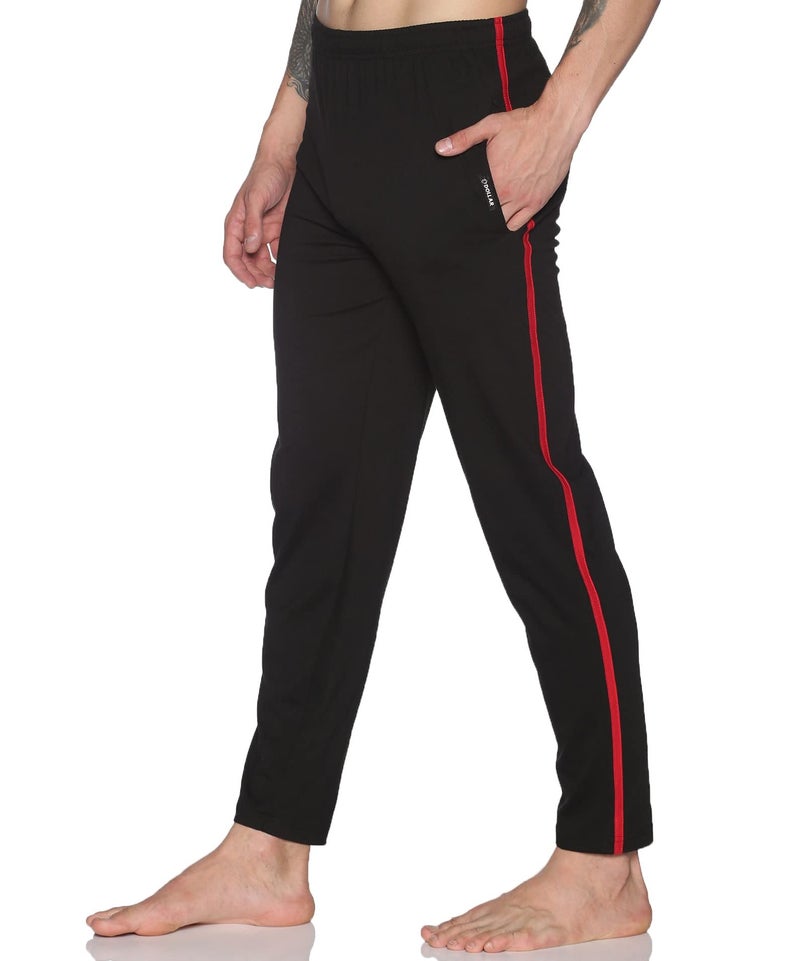Dollar Mens Cotton Track Pants (Pack of 1) Black - Image 3