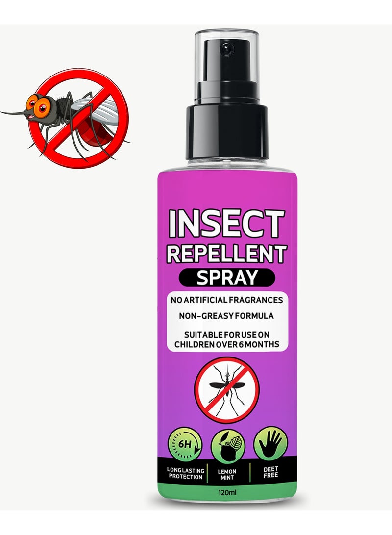 Plan A 120ml Portable Pest Repellent Spray for Personal and Household Use Natural Oil Repellent Spray No Harmful Chemicals - Image 2